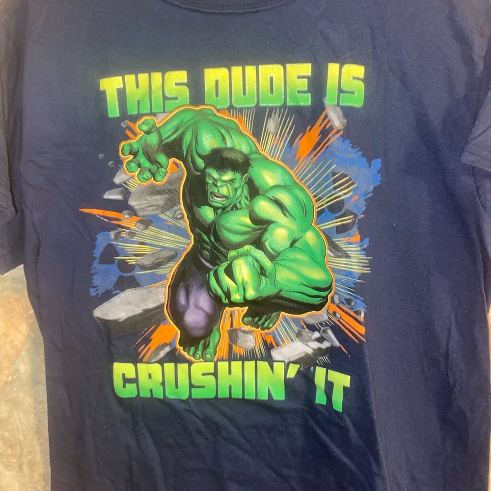 Hulk tee shirt kids